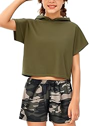 Arshiner Cool Girls Camouflage Tie Dye Hoodie