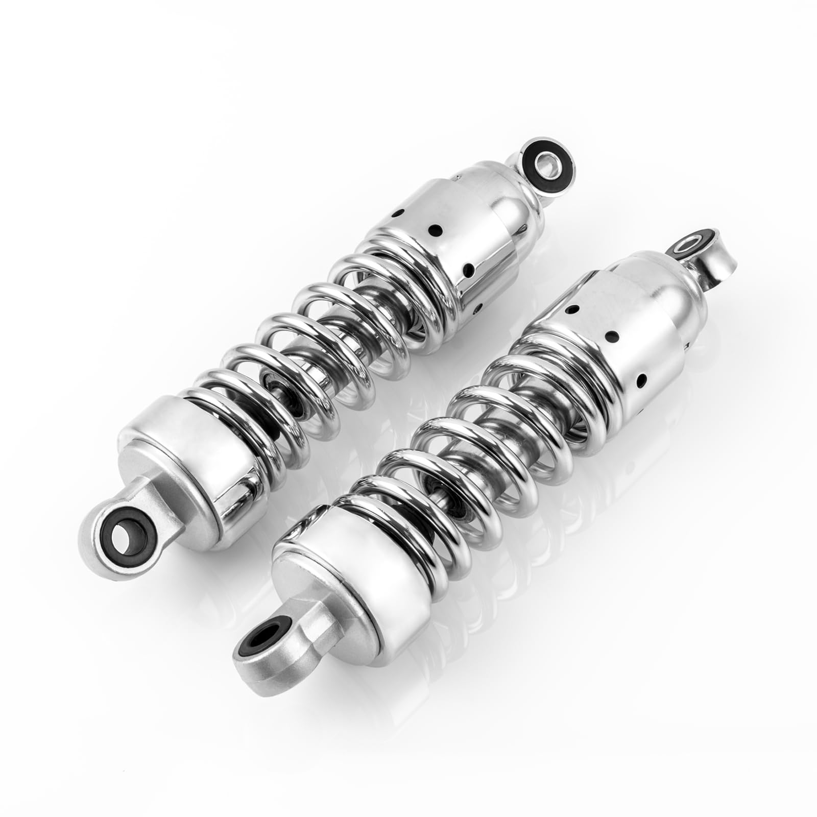 Photo 1 of OUMURS 10.5” Chrome Pair Rear Shocks Absorber Suspension Compatible with Honda Rebel 250 CMX250 CMX 250 CA250 1986-2015 Classic Style