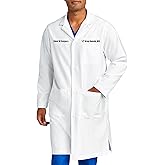 Personalized Embroidered Lab Coat for Men & Women Add Your Name Text Custom Medical Laboratory Coat