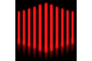 YOFOBU 12 Inch Red Glow Stick Bulk 24 PCS Jumbo Light Sticks Glow in the Dark Party Supplies Light Up Sticks Party Favors Glow Toy for Halloween,Christmas,July 4th,New Years,Wedding,Birthday