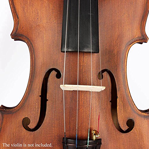 Vaorwne 4pcs A Set of Violin Strings E-A-D-G Core Steel+Nickel Wound Exquisite Stringed Musical Instrument Parts Accessories - Thumbnail 5