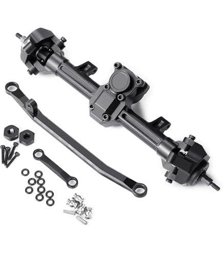Assale Posteriore Assemblato Axial SCX24 - AXI31610 - Nuovo - Foto 6