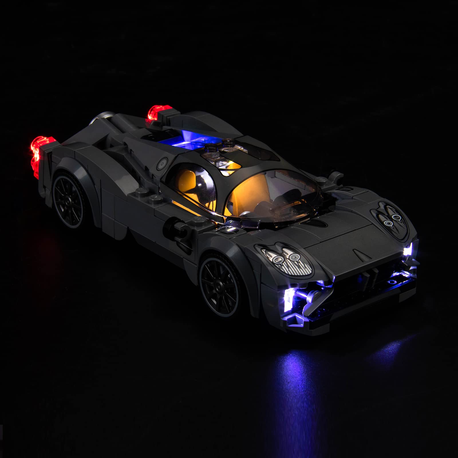 Light Kit for Lego Pagani Utopia, Lighting Set for Lego Speed Champions Pagani Utopia 76915 - Not Include Models, Just Light Set