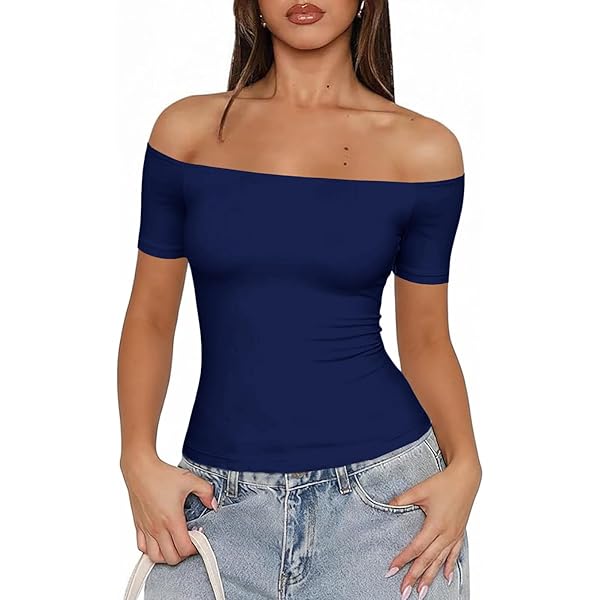 Trendy Queen Summer Off The Shoulder Tops for Women Going Out