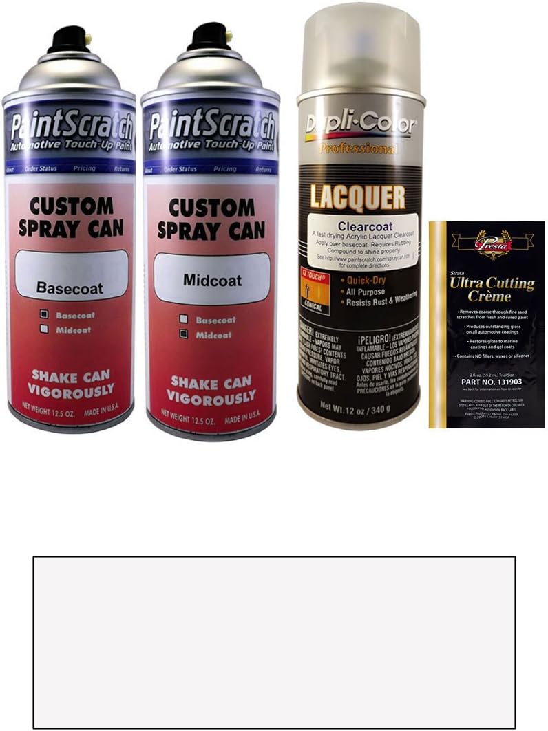 Tricoat 12.5 Oz. Pearl Crystal White Tricoat Spray Can