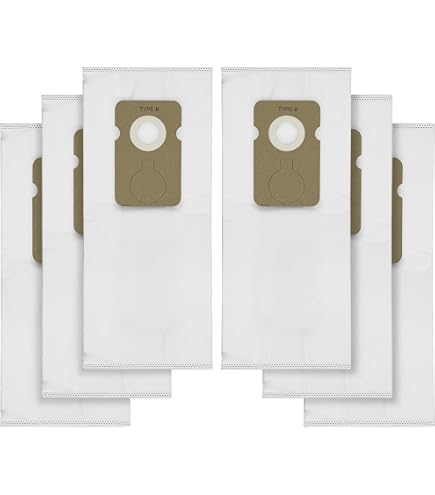 24 Vacuum Bags By EnviroCare – Fits Simplicity Type F & Riccar S Models (Suprlight/Freedom)