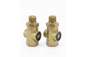 [2-Pack] 800333 Air Brake Quick Release Valve QR-L - Replaces Bendix 065707 | Tectran 14482 | Meritor R955800333N | Volvo 309
