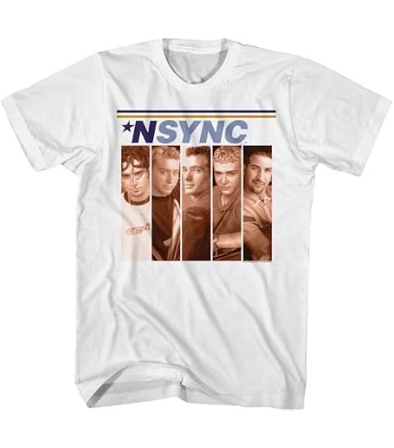 Amazon.com: American Classics NSYNC Boxes 90s Boy Band Graphic T