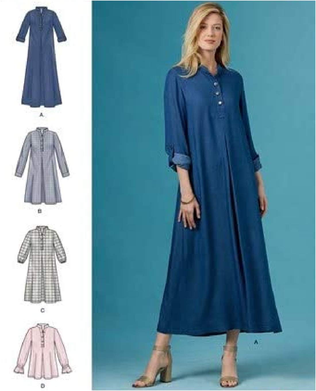 Simplicity Sewing Pattern S8983 Misses' Dresses with Sleeve Variation