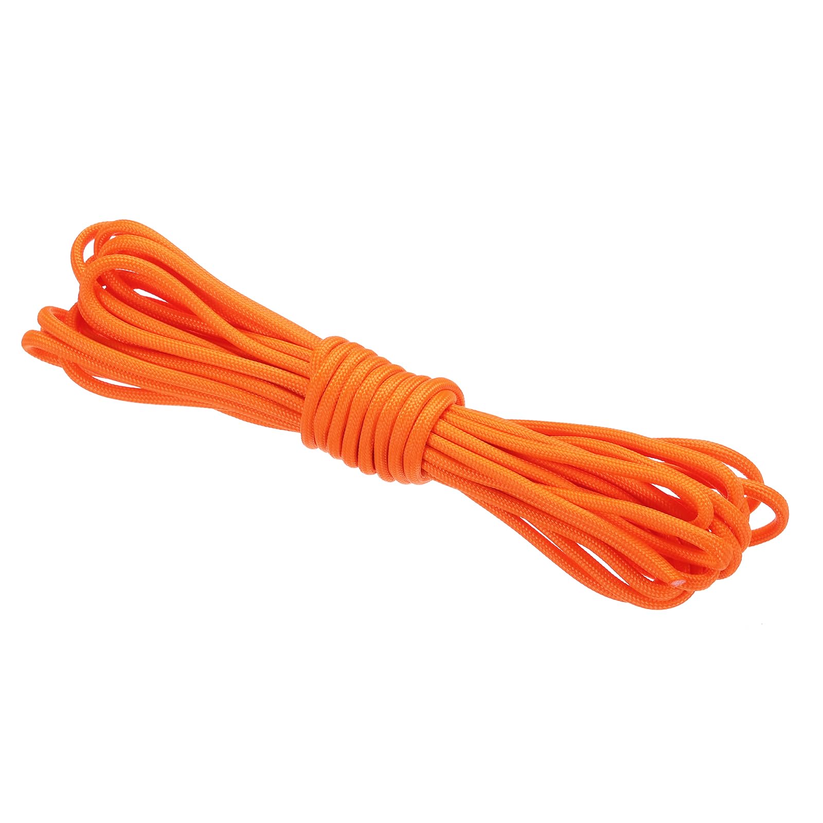 PATIKIL 20 Feet Glow in the Dark Paracord, 4mm Camping Paracord Rope 9-Strand Type 550lb Nano Cord Paracord for Camping Tent Tarp Hiking, Orange