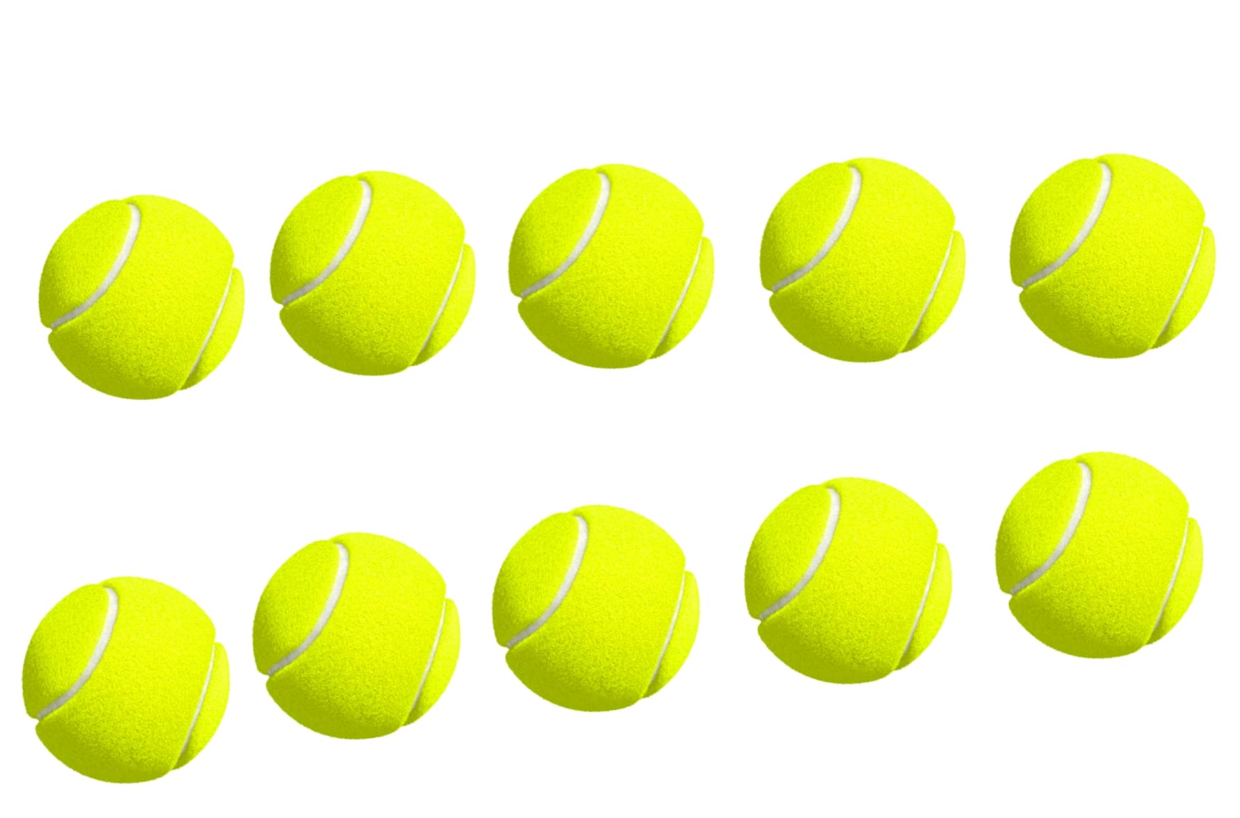 ACL stores 10 Pack Tennis Balls, Tennis Exercise Ball in a Carrying Bag, Ideal Training Ball for Dogs, Super Bounce, Perfect for Begginer Training Practice