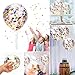 Confetti Balloons Birthday Party - 15 Pack 15 '' ( Mouth Piece Included ) Round Clear Latex Free Balloon, Glitter Balloons for the Gift, Wedding, Party Decorations