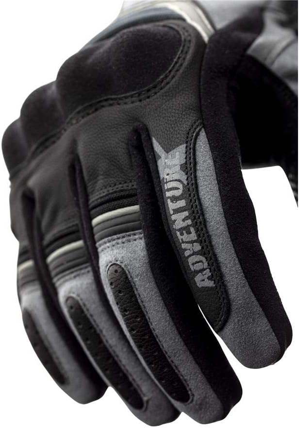 RST Adventure-X CE Black Leather Amara Motorcycle Glove Size 09