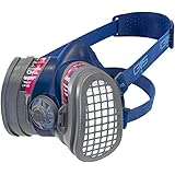 GVS SPR657 Elipse Low Profile Mask with Filters for Dust, Organic Gases and Vapors, M/L