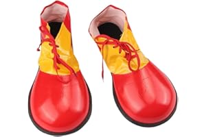 Unisex Clown Shoes Halloween Carnivals Party Costumes Accessories Large Circus Clown Shoes for Halloween Christmas Party Cosp