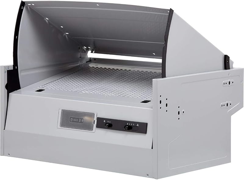 Beko HNE51210S 60cm Integrated Cooker Hood Silver 3 Speeds 208 m3/h
