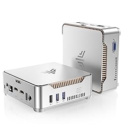KAMRUI GK3Plus Mini PC, 16GB RAM 512GB M.2 SSD Mini