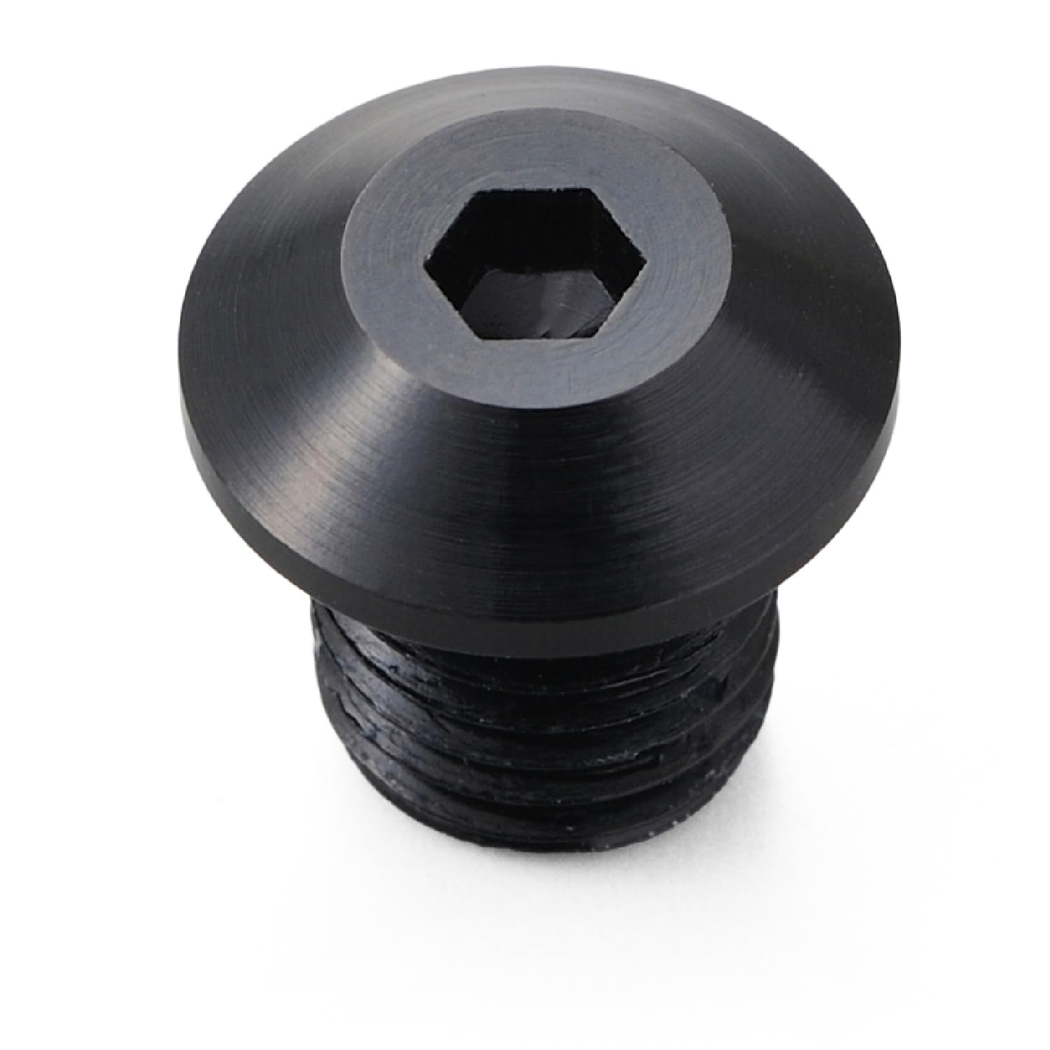 デイトナ キャップボルトミラー穴埋め逆ネジアルミ製 ブラックの商品画像