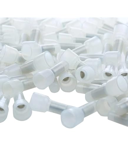 50Pcs Closed End Crimp Cap 22-10 AWG Gauge Wire Terminal Connector