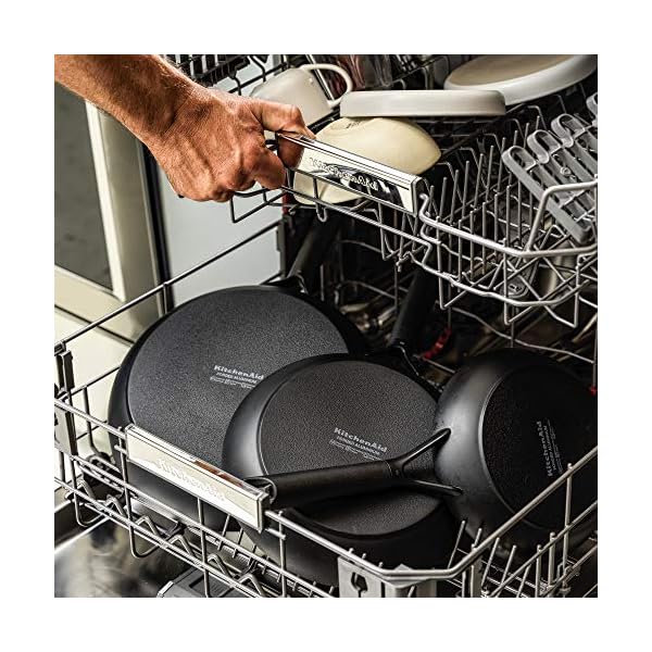 KitchenAid-Classic-Frying-Pan-Non-Stick-Aluminium-Pan-with-Stay-Cool-Handle-Induction-and-Oven-Safe-Cookware-28-cm KitchenAid Classic Forged 3-layer German Engineered, Non-Stick 28 cm Frying Pan, Induction, Oven Safe,Black