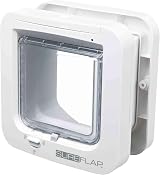 SureFlap Microchip Cat Flap RFID Collar Tags One-Button Install White view 4