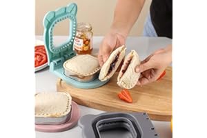 1Pc Heavy-Duty Manual Sandwich Cutter Tool - Stainless Steel (430) with Precise Cutting Edges for Perfectly Square Sandwiches