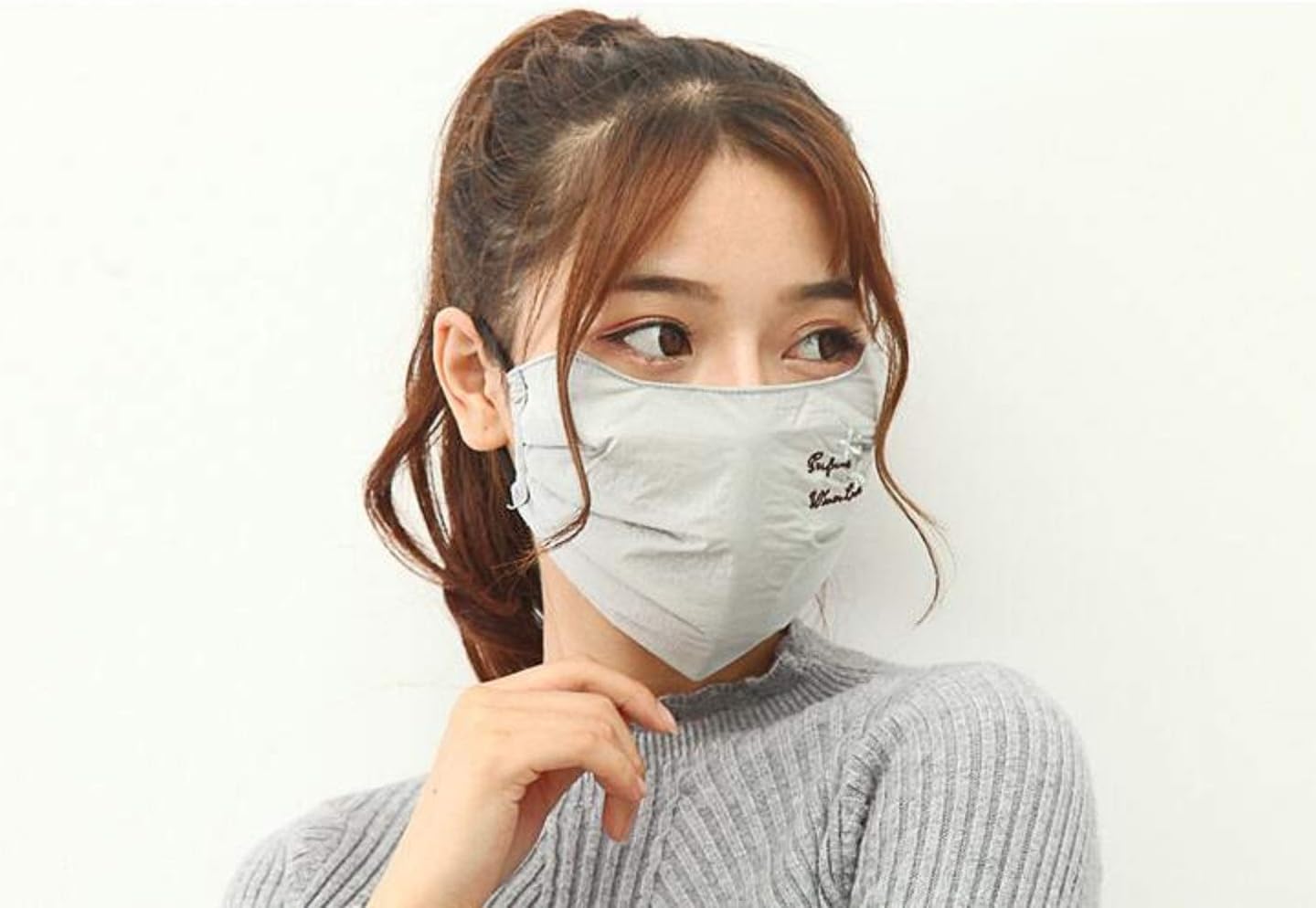 AVIGOR N95 Mouth Mask N99 Dust Mask Anti Pollution Military Grade Washable Cotton Masks With Adjustable Straps (universal, CottonGrey)