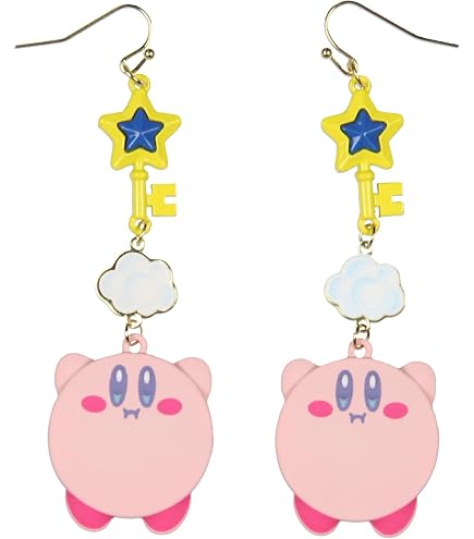Kirby Video Game Scrunchie Set Hair Accessories Ponytail Hair Ties 3 Piece Amazon.com : Kirby Video Game 3D Character Scrunchie Set  main image 3