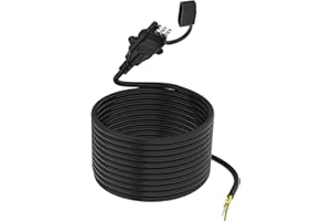 GUBRDFRSOD 16AWG 4 Pin Trailer Connector 20 Feet with Jacketed Cable Trailer Wiring, 4 Way Flat Trailer Connector, 4 Pin Trailer Wiring Harness Color-Coded Pure Copper with Mounting Holes and Dust Cover