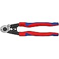 KNIPEX Tools - Wire Rope Cutters, Multi-Component (9562190), 7 1/4-Inch, Comfort Grip