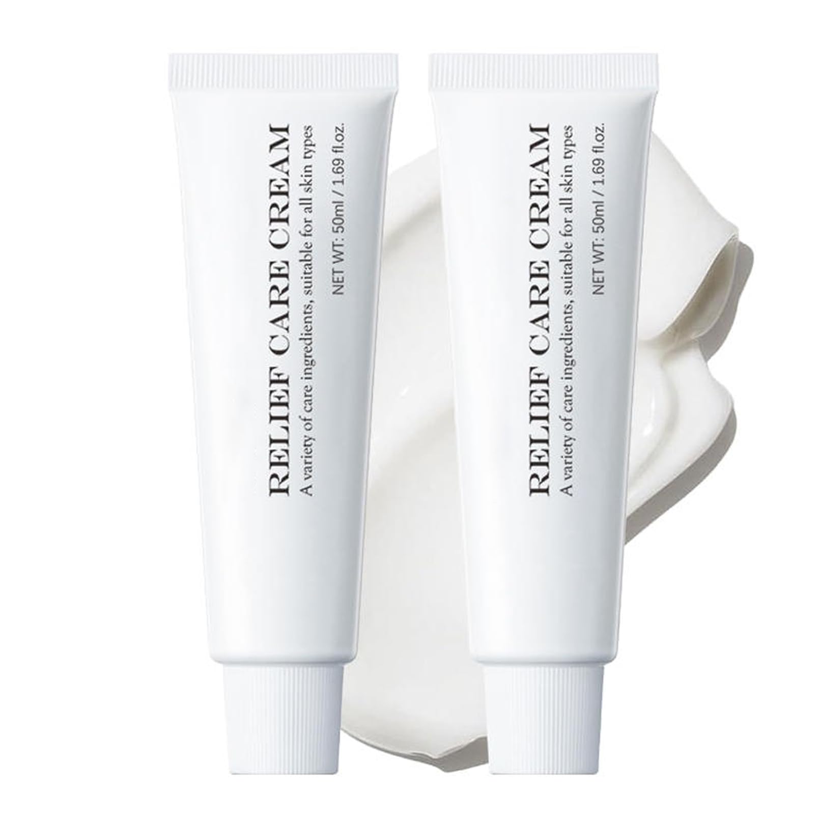 345 Relief Cream - Face Cream For Women - Face Moisturizer For Soothing Damage Skin - Barrier Repair Cream Soothing For Most Skin Type - Face Cream For Mature Skin 2PCS