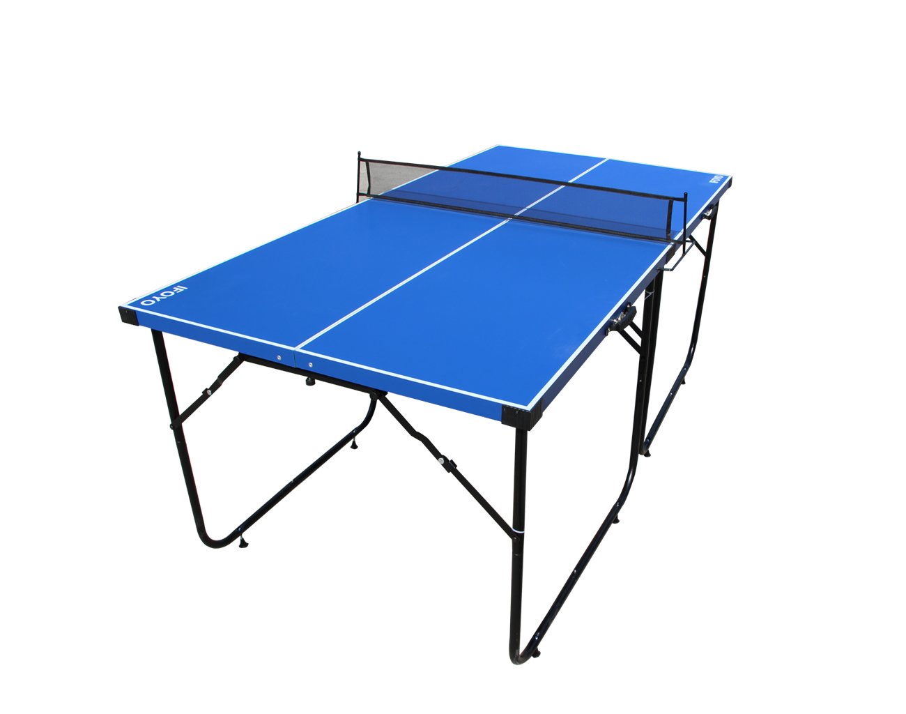 IFOYO Ping Pong Table, 6ft Table Tennis Table 4Piece Foldable Portable