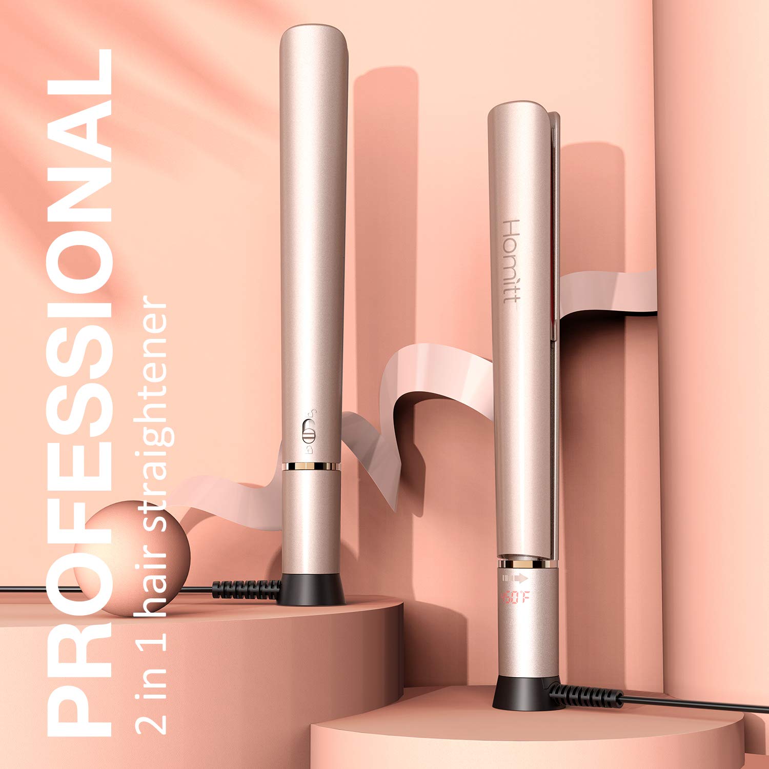 homitt hair straightener and curler