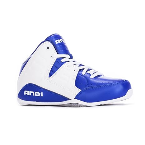 zapatilla baloncesto, And1, talla 35, blanco azul: Amazon.es ...