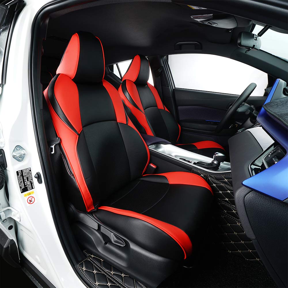 BeHave Autos Car Leather Seat Covers Fit Toyota CHR 2018