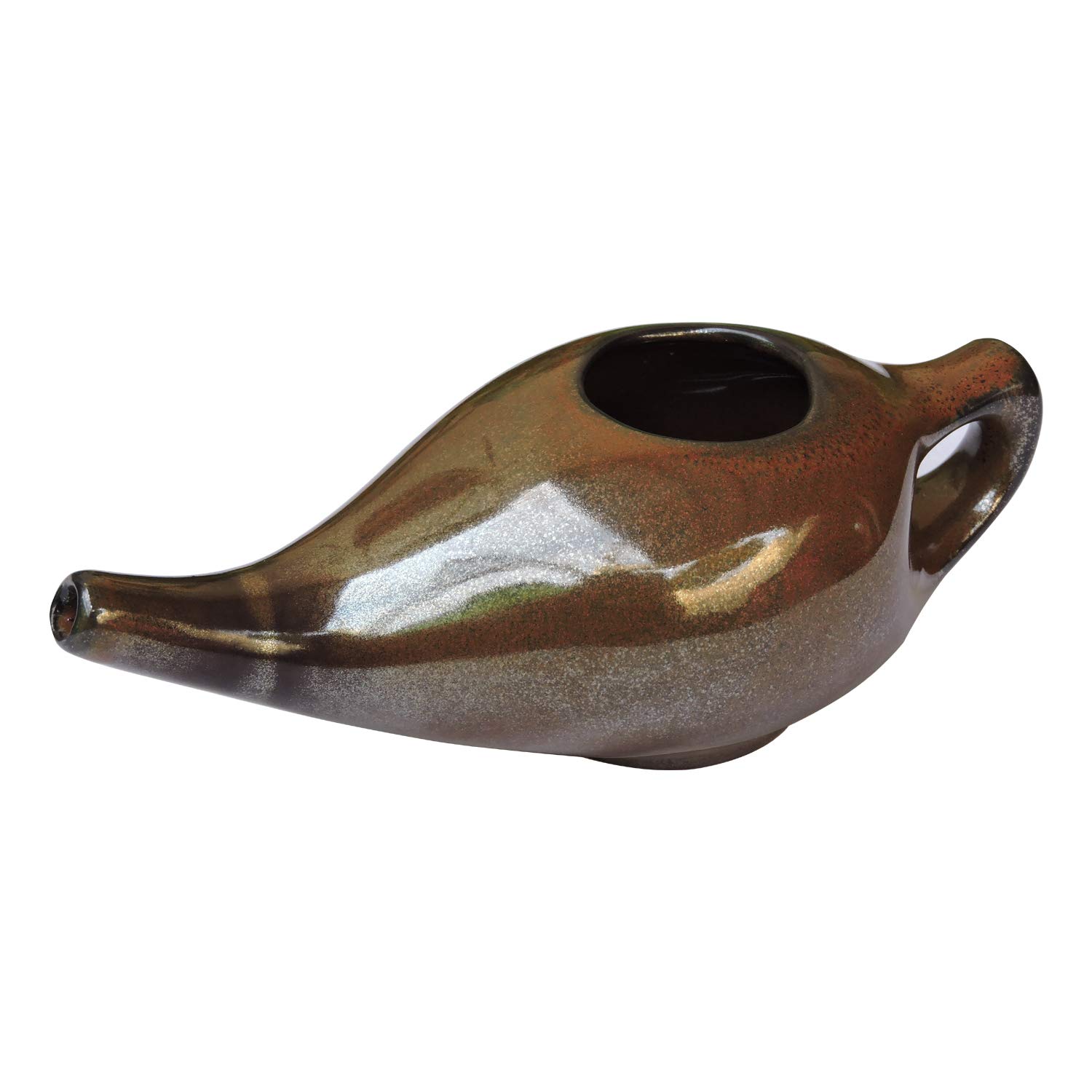 Buy Ceramic Neti Pot with Complementary Ceramic Eye Wash Cup + 5 Sachet