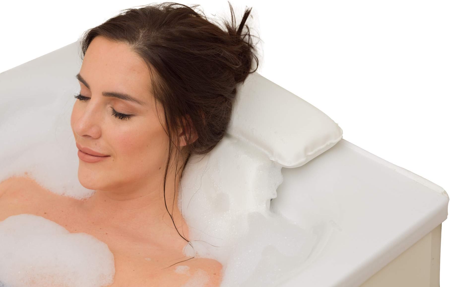 Bath Pillow Bath Pillow For Head And Neck By Vita Heritage Home Spa Non-Slip with 7 suction Cups In Gift Box Waterproof Bathtubs Pillow