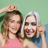 Printster 12 Pack Personalised Photo Face Masks Hen Stag Birthday Party DIY Kit view 6