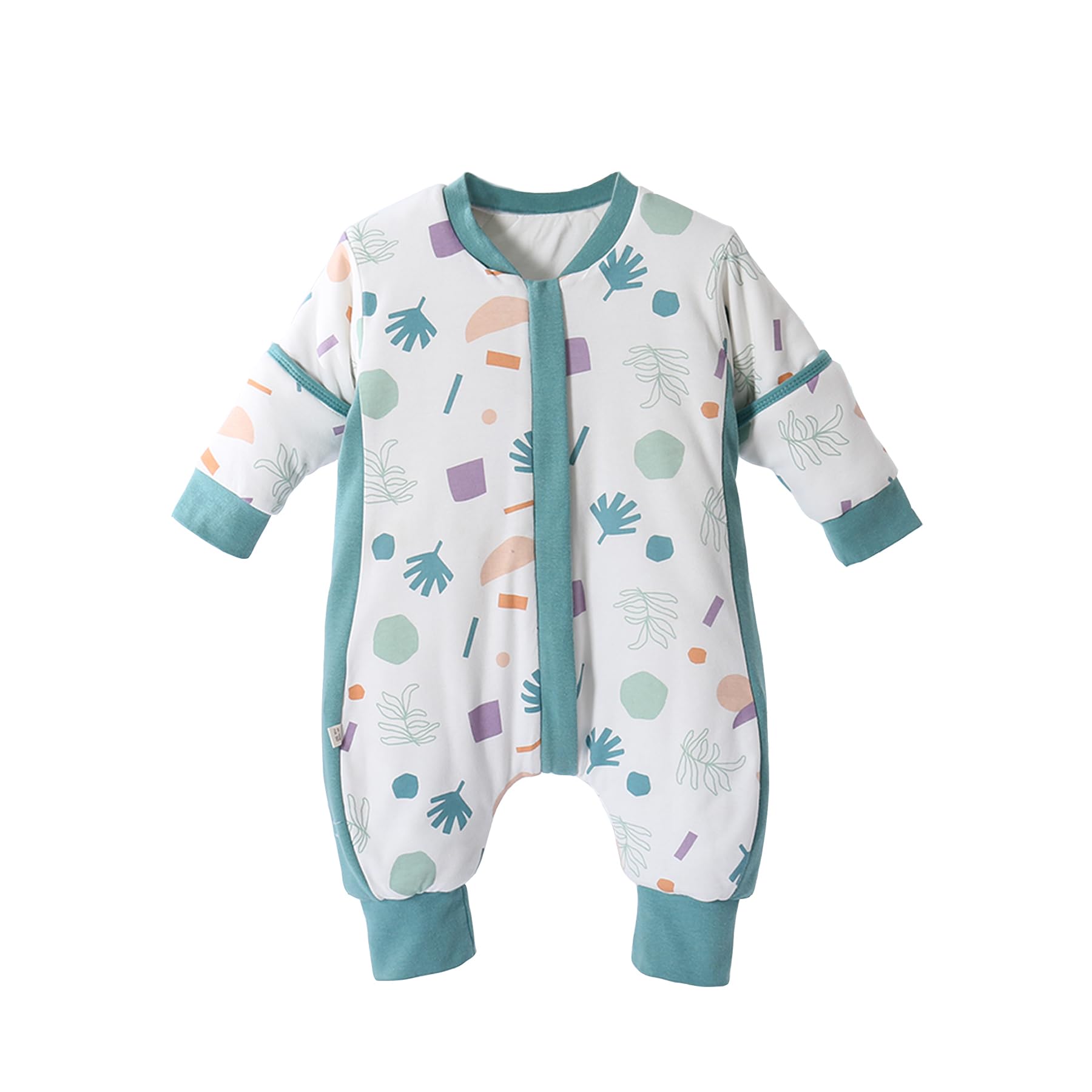Photo 1 of C&GEDIVA 2.5 Tog Unisex Toddler Sleep Sack, Soft Cotton Sleeping Bag for 6-48 Months, Hypoallergenic & Breathable, Adorable Prints(2T, Yellow Spaceship)