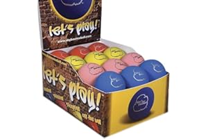 Sky Bounce Color Rubber Handballs for Recreational Handball, Stickball, Racquetball, Catch, Fetch, and Many More Games, 2 1/4-Inch 24 count