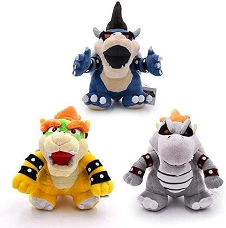 Amazon ぬいぐるみ3個 セット25 28cmスーパーマリオブラザーズクババウザークバグラゴンドライボーンダークバウザーぬいぐるみソフトぬいぐるみベストギフト ぬいぐるみ おもちゃ