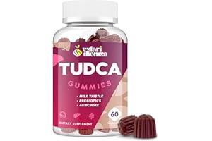 Vylarithonixa Premium TUDCA Gummy Supplement - 2000mg High-Potency Liver Support, Liver Cleanse Detox & Repair with Milk Thistle, Artichoke Extract, Probiotics, Bile Salts - Vegan, 30 Servings