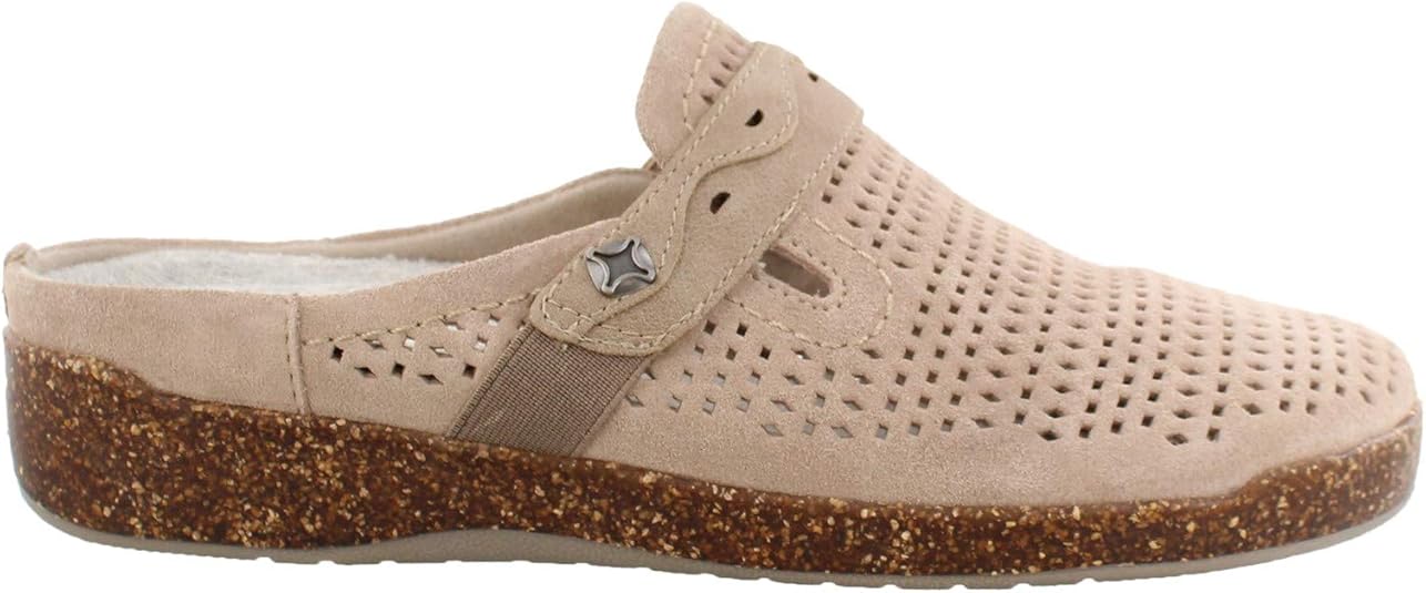 Earth Origins Women's, Aurora Jessica Mule Beige 10 M