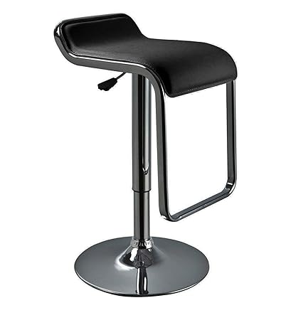 STYLBASE Cafeteria|Bar Stool/Chair, Black