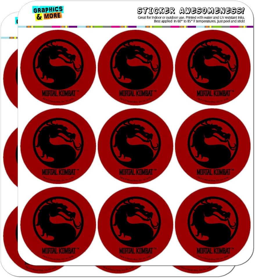 Mortal Kombat Symbol Planner Calendar Scrapbooking Crafting Stickers