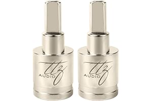 TTZ Audio Car Audio Vehicle Amp Input Reducers (Pair - 0ga to 4ga)