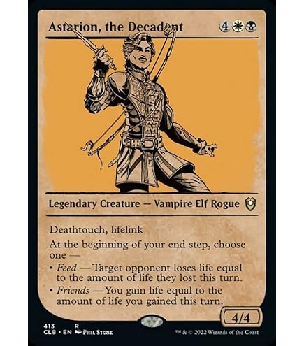 マジック：ザ・ギャザリング Secret Lair D&D: ASTARION'S THIRST Secret Lair x Dungeons & Dragons®: Astarion's Thirst Foil