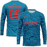 Custom Long Sleeve Basketball Soccer Football Shooting T-Shirt For Adults And Kids