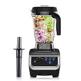iCucina 1500w Blender for Kitchen with Pre-set Blending Programs, 64oz Heavy Duty Professional-Grade Blenders for Smoothies, Soups, Dips, Nut Butters, BPA-Free Tritan Jar