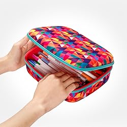 ZIPIT Colorz Large Pencil Box, Holds Up to 110